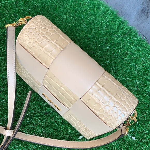 Michael Kors Mercer Sm clutch XBODY Buff - Picture 12 of 14